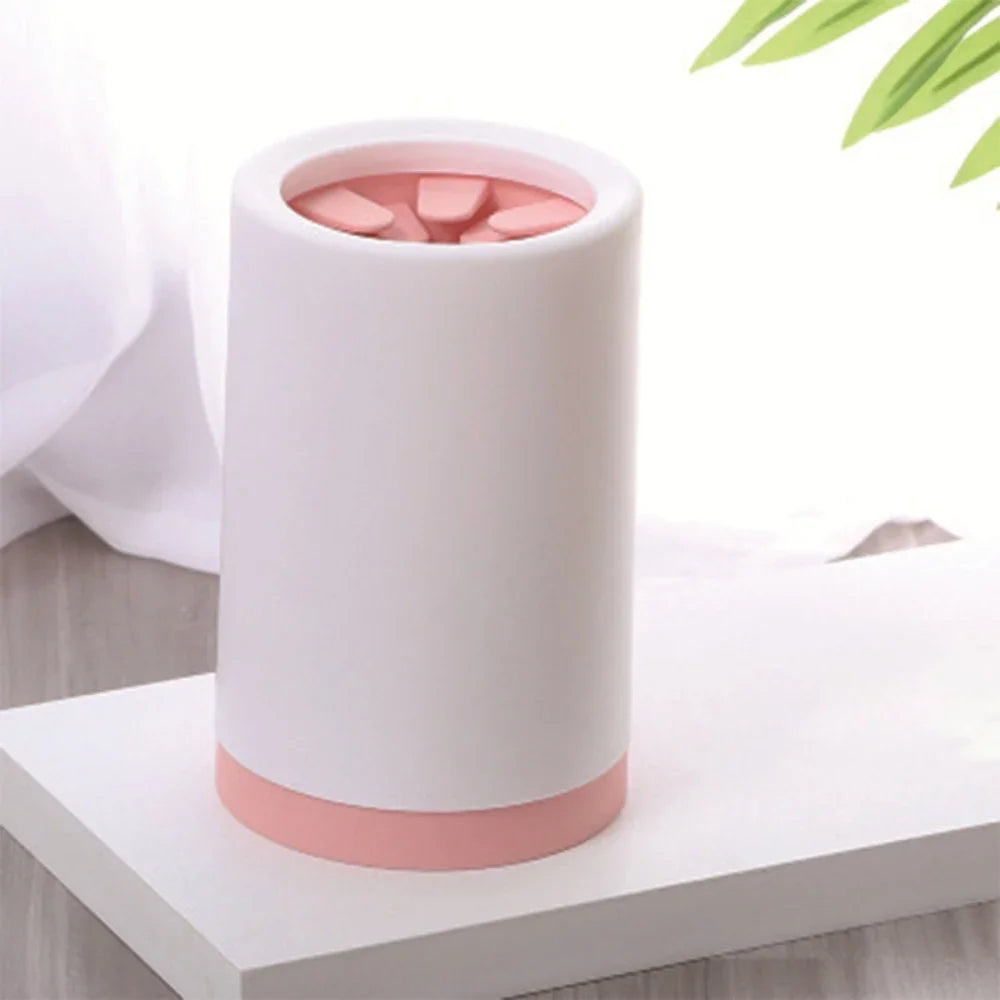 Dog Paw Cleaner Cup Soft Silicone Combs Portable Outdoor Pet Towel Foot Washer Paw Clean Brush Quickly Wash Foot Cleaning Bucket