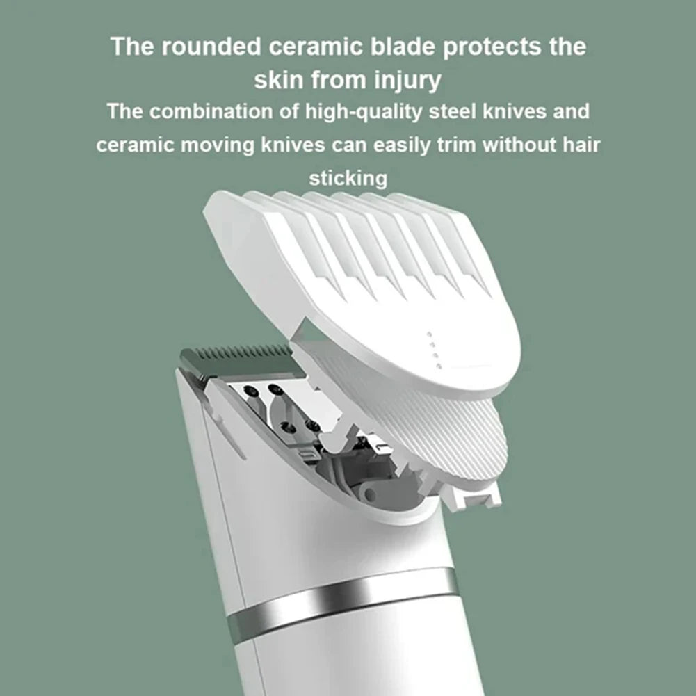 4-In-1 Multi-Functional Electric Dog Clippers for Grooming Cordless Dog Shaver Clippers Trimmers Low Noise Pet Grooming Tools