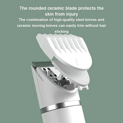 4-In-1 Multi-Functional Electric Dog Clippers for Grooming Cordless Dog Shaver Clippers Trimmers Low Noise Pet Grooming Tools